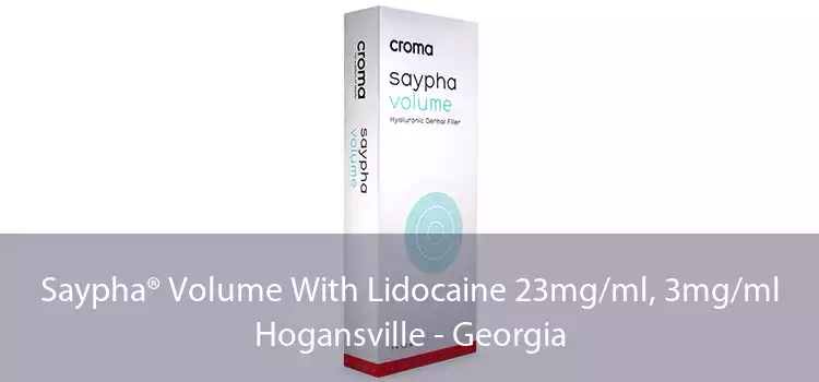 Saypha® Volume With Lidocaine 23mg/ml, 3mg/ml Hogansville - Georgia
