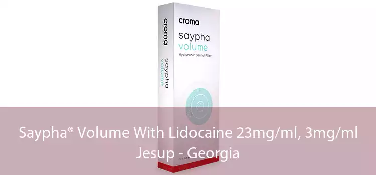 Saypha® Volume With Lidocaine 23mg/ml, 3mg/ml Jesup - Georgia