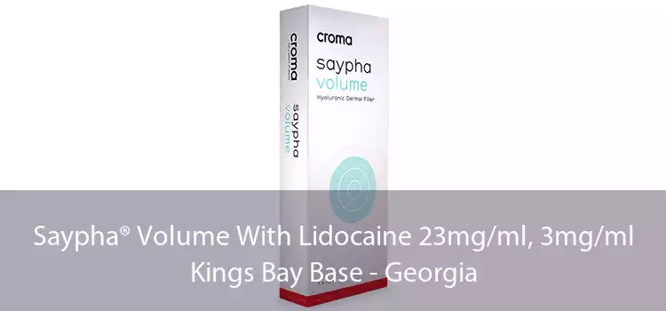 Saypha® Volume With Lidocaine 23mg/ml, 3mg/ml Kings Bay Base - Georgia