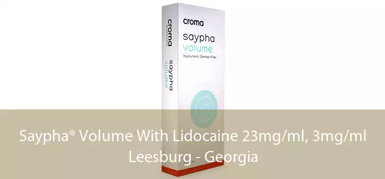 Saypha® Volume With Lidocaine 23mg/ml, 3mg/ml Leesburg - Georgia