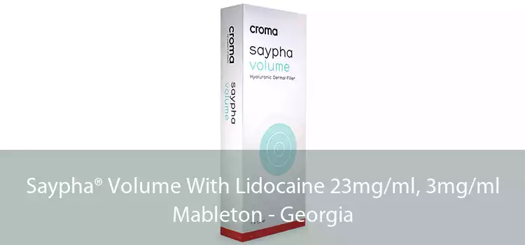 Saypha® Volume With Lidocaine 23mg/ml, 3mg/ml Mableton - Georgia