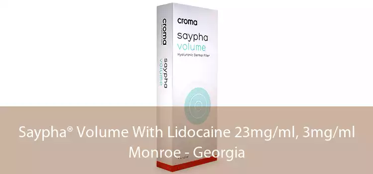 Saypha® Volume With Lidocaine 23mg/ml, 3mg/ml Monroe - Georgia