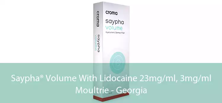 Saypha® Volume With Lidocaine 23mg/ml, 3mg/ml Moultrie - Georgia