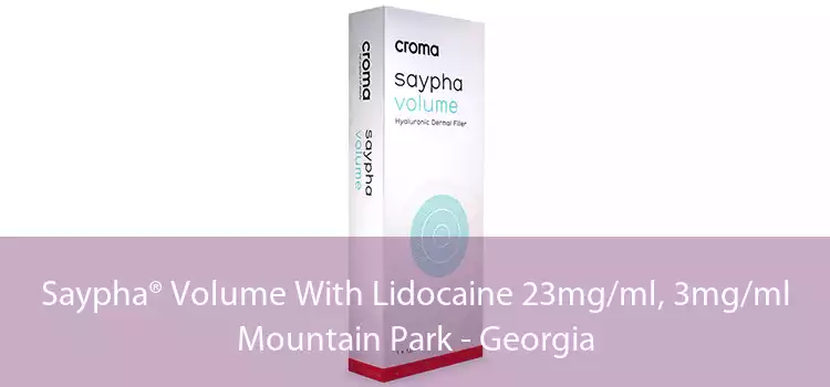 Saypha® Volume With Lidocaine 23mg/ml, 3mg/ml Mountain Park - Georgia