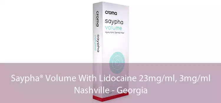 Saypha® Volume With Lidocaine 23mg/ml, 3mg/ml Nashville - Georgia