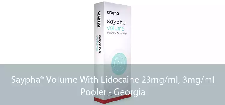 Saypha® Volume With Lidocaine 23mg/ml, 3mg/ml Pooler - Georgia