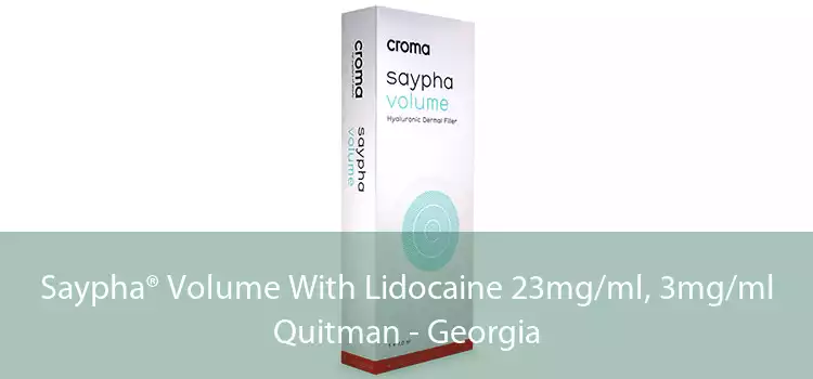 Saypha® Volume With Lidocaine 23mg/ml, 3mg/ml Quitman - Georgia