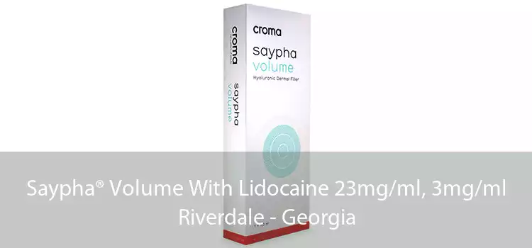 Saypha® Volume With Lidocaine 23mg/ml, 3mg/ml Riverdale - Georgia