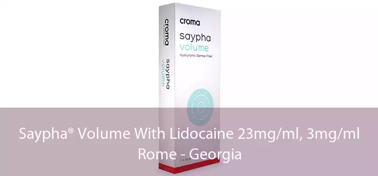 Saypha® Volume With Lidocaine 23mg/ml, 3mg/ml Rome - Georgia