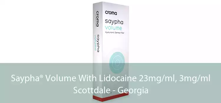 Saypha® Volume With Lidocaine 23mg/ml, 3mg/ml Scottdale - Georgia