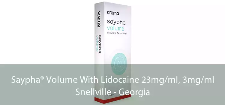 Saypha® Volume With Lidocaine 23mg/ml, 3mg/ml Snellville - Georgia
