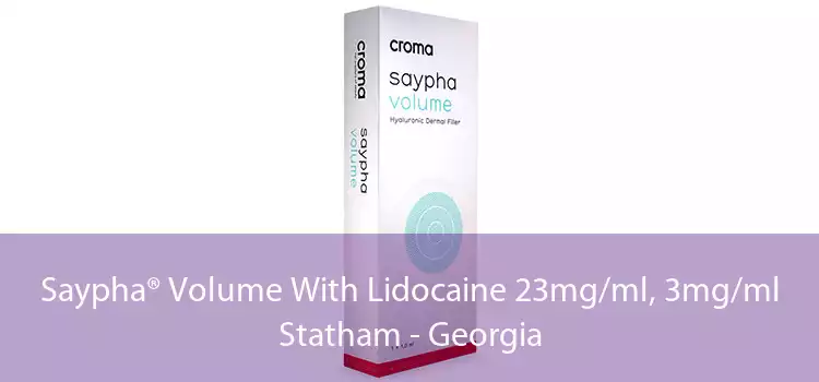 Saypha® Volume With Lidocaine 23mg/ml, 3mg/ml Statham - Georgia
