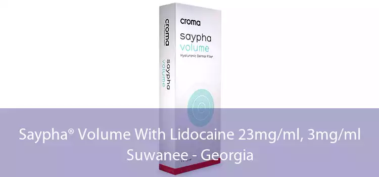 Saypha® Volume With Lidocaine 23mg/ml, 3mg/ml Suwanee - Georgia
