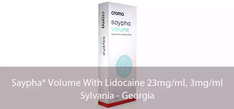 Saypha® Volume With Lidocaine 23mg/ml, 3mg/ml Sylvania - Georgia