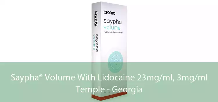 Saypha® Volume With Lidocaine 23mg/ml, 3mg/ml Temple - Georgia