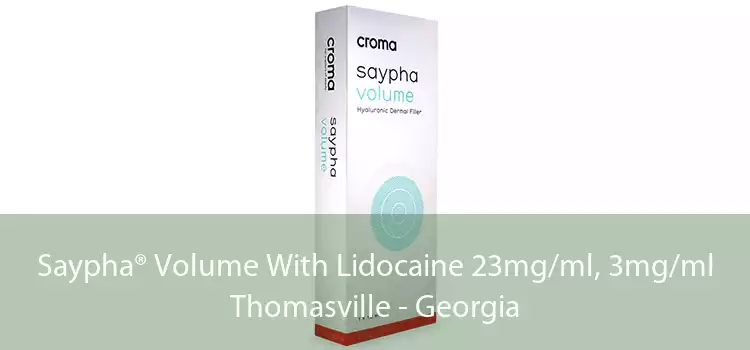 Saypha® Volume With Lidocaine 23mg/ml, 3mg/ml Thomasville - Georgia