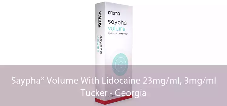 Saypha® Volume With Lidocaine 23mg/ml, 3mg/ml Tucker - Georgia