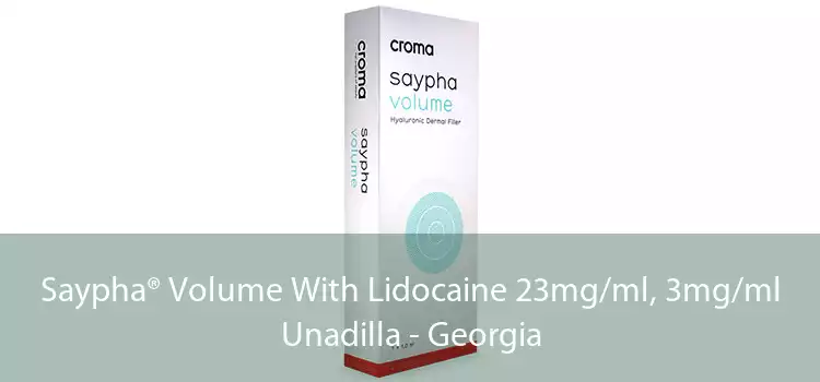 Saypha® Volume With Lidocaine 23mg/ml, 3mg/ml Unadilla - Georgia