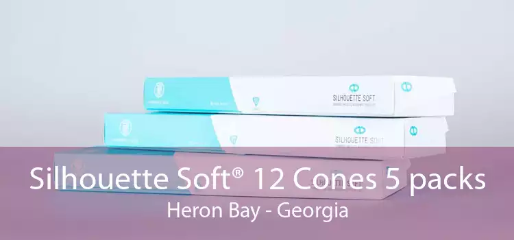 Silhouette Soft® 12 Cones 5 packs Heron Bay - Georgia