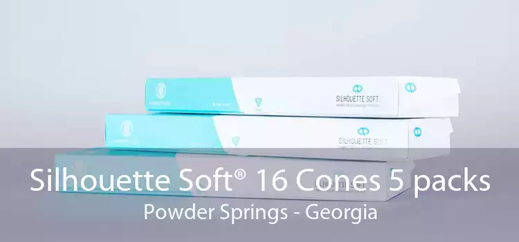 Silhouette Soft® 16 Cones 5 packs Powder Springs - Georgia