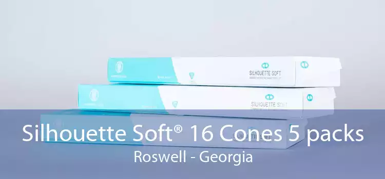 Silhouette Soft® 16 Cones 5 packs Roswell - Georgia