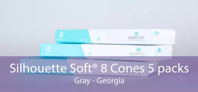 Silhouette Soft® 8 Cones 5 packs Gray - Georgia