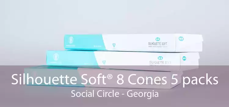 Silhouette Soft® 8 Cones 5 packs Social Circle - Georgia