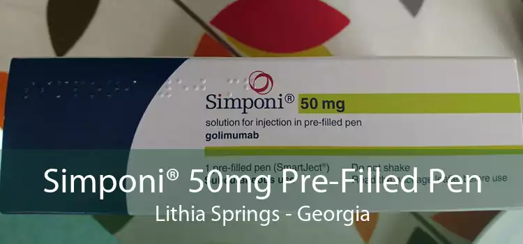 Simponi® 50mg Pre-Filled Pen Lithia Springs - Georgia