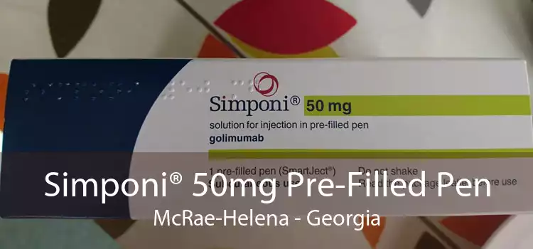 Simponi® 50mg Pre-Filled Pen McRae-Helena - Georgia