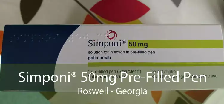 Simponi® 50mg Pre-Filled Pen Roswell - Georgia