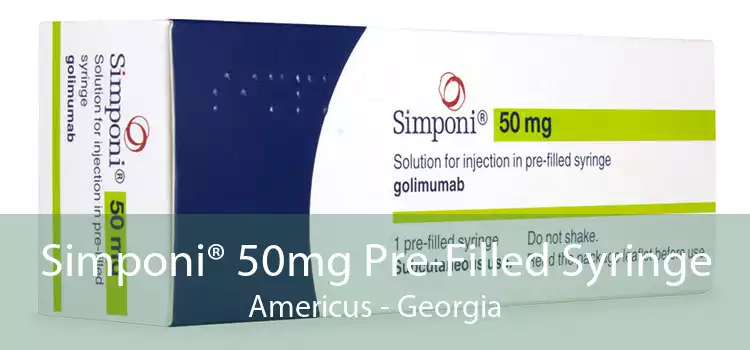Simponi® 50mg Pre-Filled Syringe Americus - Georgia