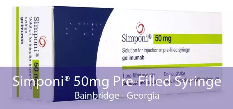 Simponi® 50mg Pre-Filled Syringe Bainbridge - Georgia