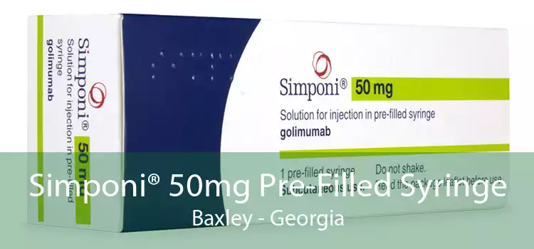 Simponi® 50mg Pre-Filled Syringe Baxley - Georgia