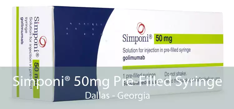 Simponi® 50mg Pre-Filled Syringe Dallas - Georgia