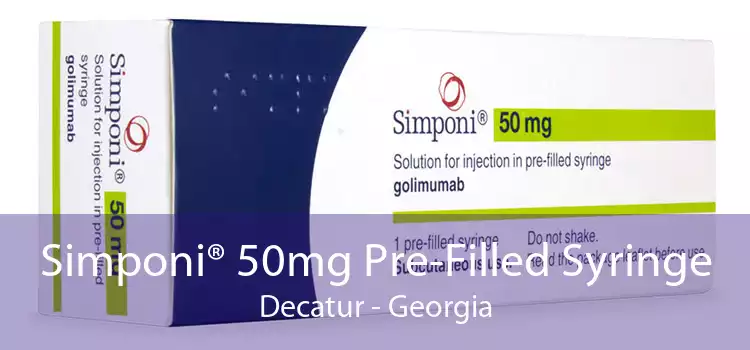 Simponi® 50mg Pre-Filled Syringe Decatur - Georgia