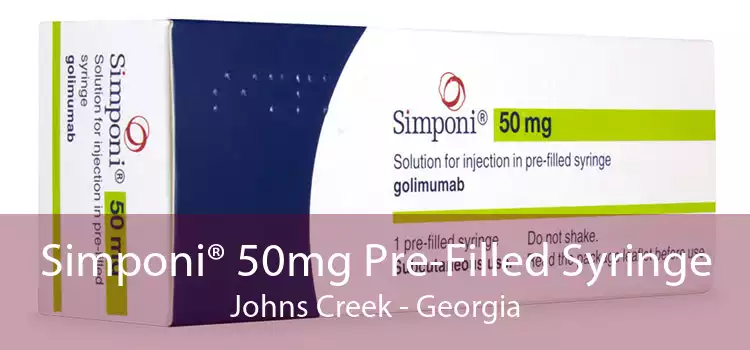 Simponi® 50mg Pre-Filled Syringe Johns Creek - Georgia