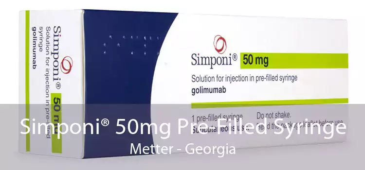 Simponi® 50mg Pre-Filled Syringe Metter - Georgia