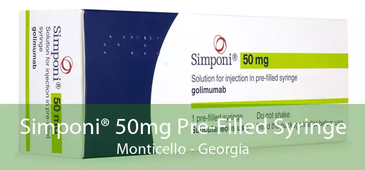 Simponi® 50mg Pre-Filled Syringe Monticello - Georgia