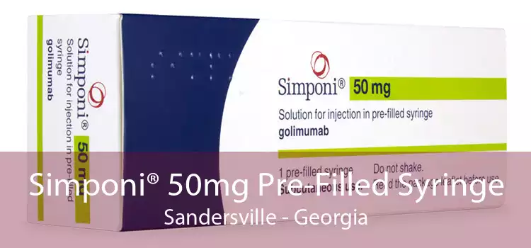 Simponi® 50mg Pre-Filled Syringe Sandersville - Georgia