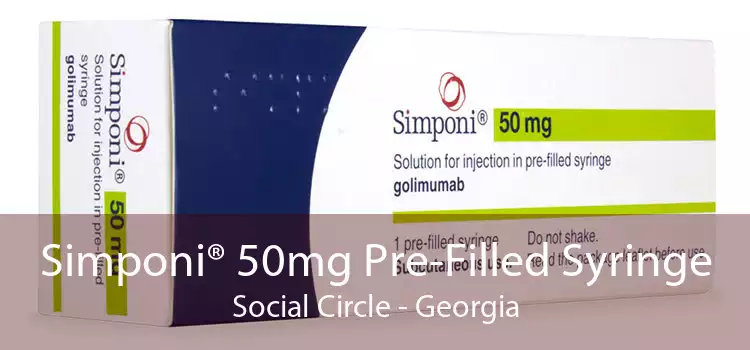 Simponi® 50mg Pre-Filled Syringe Social Circle - Georgia
