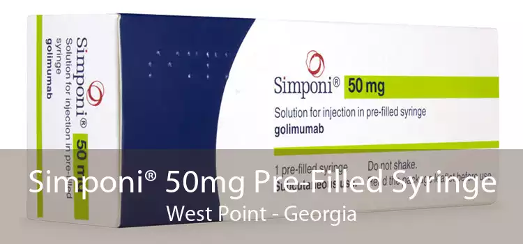 Simponi® 50mg Pre-Filled Syringe West Point - Georgia