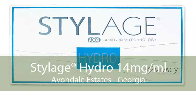 Stylage® Hydro 14mg/ml Avondale Estates - Georgia