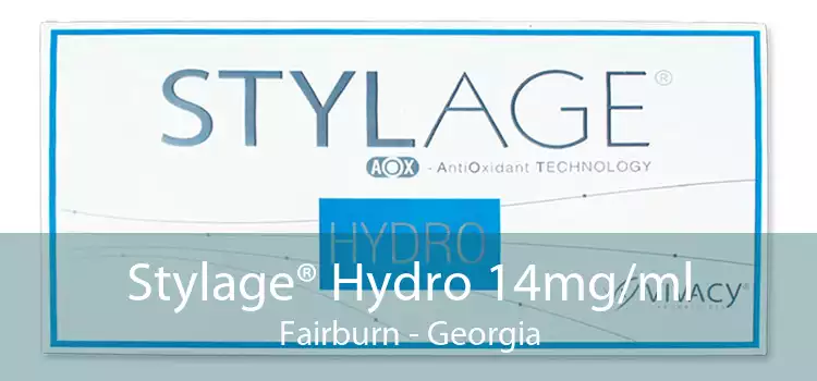 Stylage® Hydro 14mg/ml Fairburn - Georgia