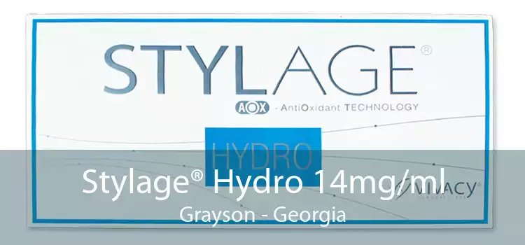 Stylage® Hydro 14mg/ml Grayson - Georgia