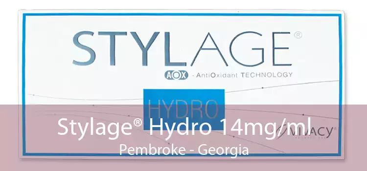 Stylage® Hydro 14mg/ml Pembroke - Georgia