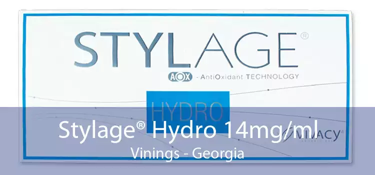 Stylage® Hydro 14mg/ml Vinings - Georgia