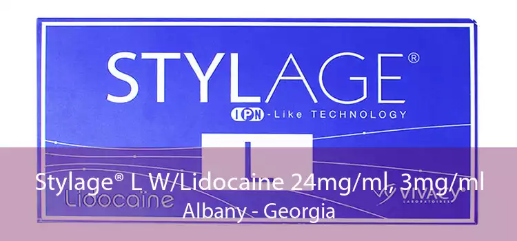 Stylage® L W/Lidocaine 24mg/ml, 3mg/ml Albany - Georgia
