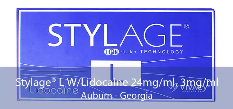 Stylage® L W/Lidocaine 24mg/ml, 3mg/ml Auburn - Georgia