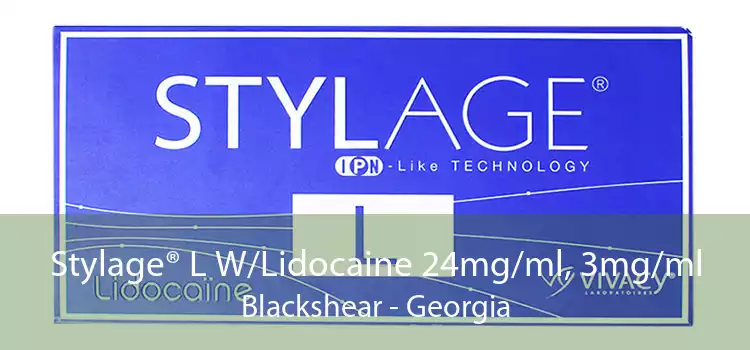 Stylage® L W/Lidocaine 24mg/ml, 3mg/ml Blackshear - Georgia