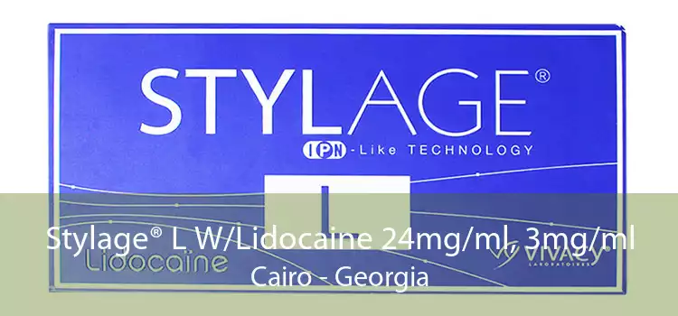 Stylage® L W/Lidocaine 24mg/ml, 3mg/ml Cairo - Georgia